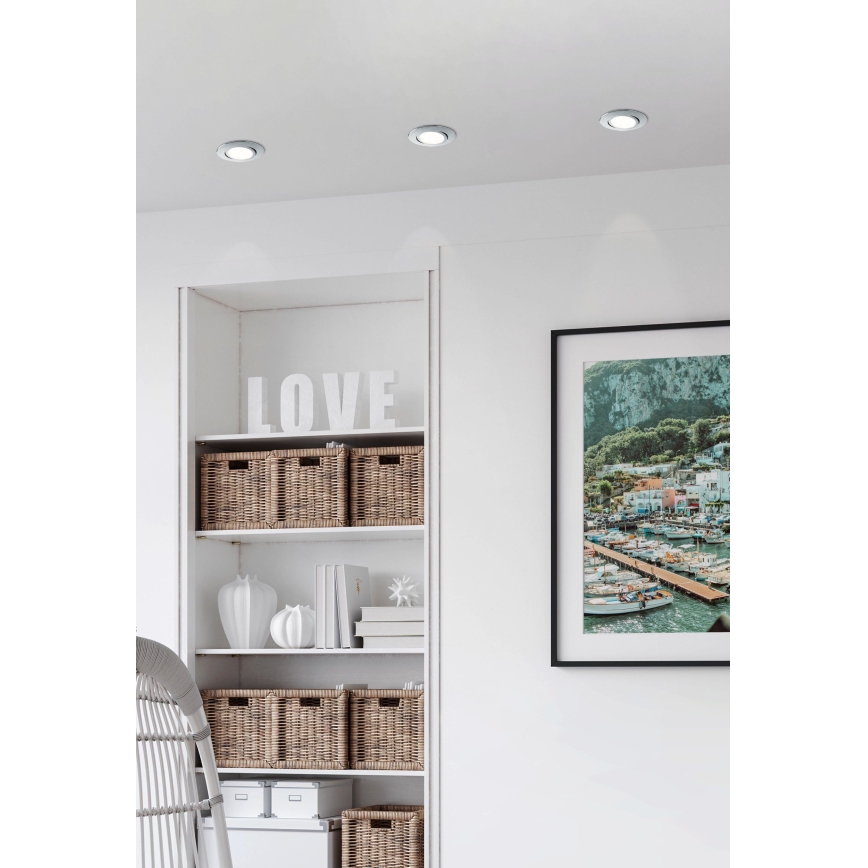 Eglo 95855- LED вбудований стельовий світильник PINEDA LED/5,5 Вт/230 В