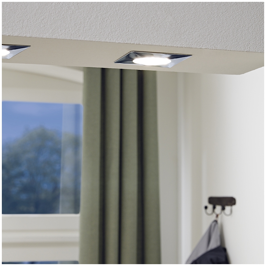 Eglo 95862 - встраиваемый потолочный светильник PINEDA LED/12W/230V