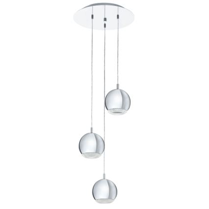 Eglo - Світлодіодна люстра 3xGU10-LED/4W/230V