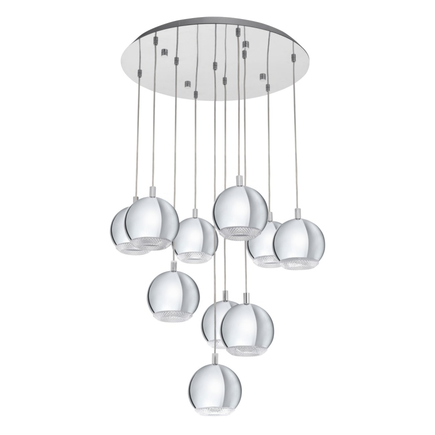 Eglo - Світлодіодна люстра 10xGU10-LED/4W/230V