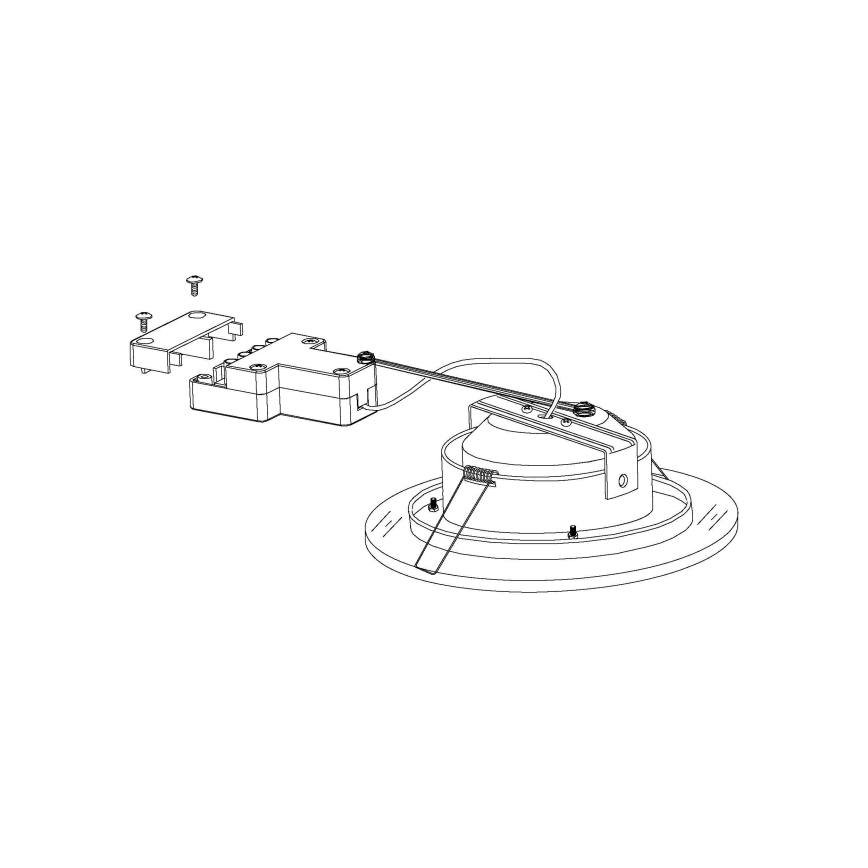 Eglo - Светодиодный подвесной потолочный светильник 1xLED/11W/230V