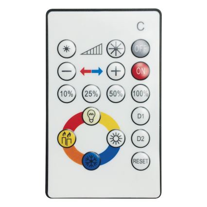 Eglo 95972 - Димований LED стельовий світильник VOLTAGO 2 LED/20W/230V + пульт дистанційного керування