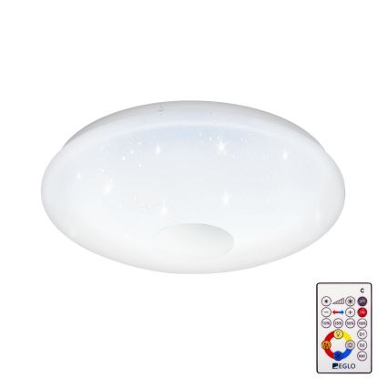 Eglo - Светодиодный регулируемый потолочный светильник LED/20W/230V + пульт дистанционного управления
