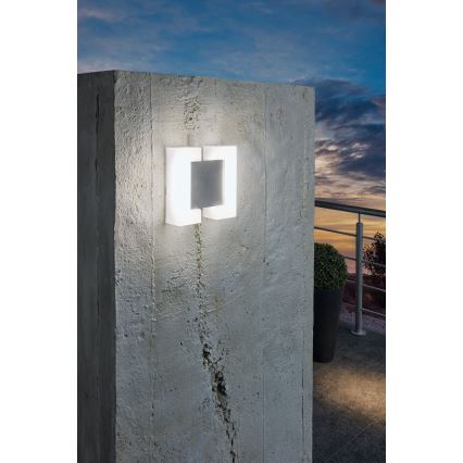 Eglo - Уличный светодиодный настенный светильник 2xLED/4,8W IP44