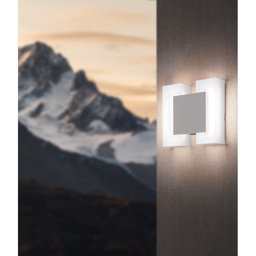 Eglo - Уличный светодиодный настенный светильник 2xLED/4,8W IP44