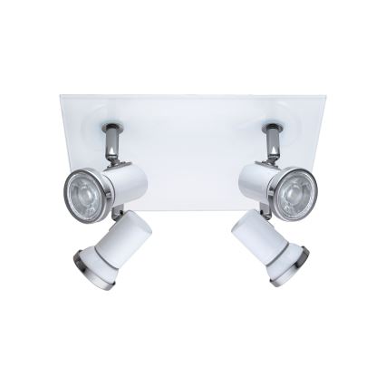 Eglo - Світлодіодний світильник для ванної кімнати 4xGU10-LED/3,3W/230V IP44