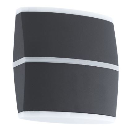 Eglo - Вуличний світлодіодний настінний світильник 2xLED/6W IP44