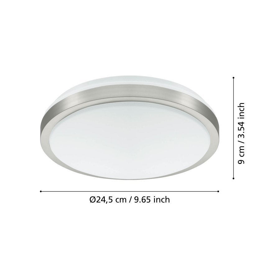 Eglo - Світлодіодний стельовий світильник LED/18W/230V
