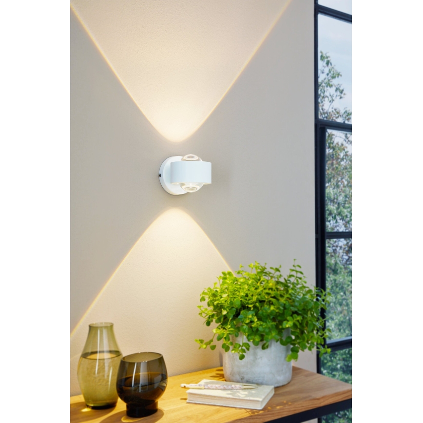 Eglo - Светодиодный настенный светильник 2xLED/2,5W/230V
