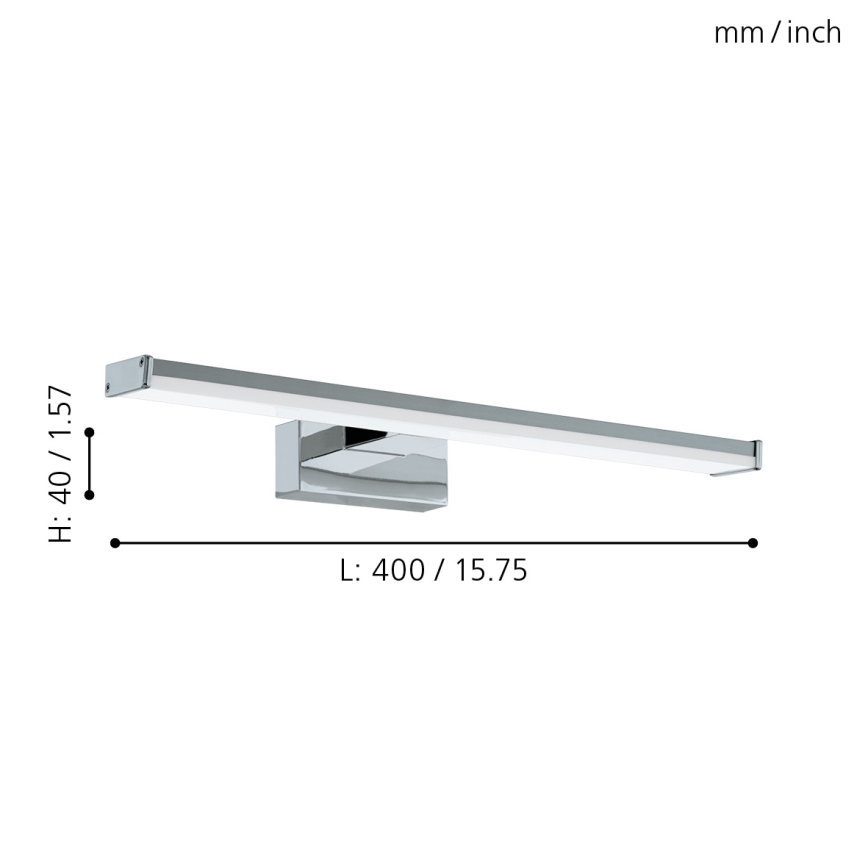 Eglo - Светодиодный светильник для ванной комнаты LED/7,4W/230V 4000K 40 см IP44