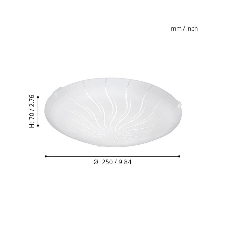 Eglo - Світлодіодний стельовий світильник LED/11W/230V