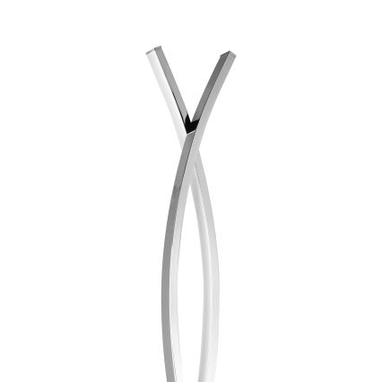 Eglo - LED підлогова лампа LED/36W/230V глянцевий хром