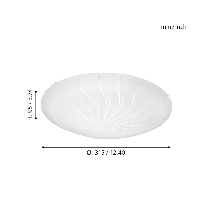 Eglo - Світлодіодний стельовий світильник LED/11W/230V