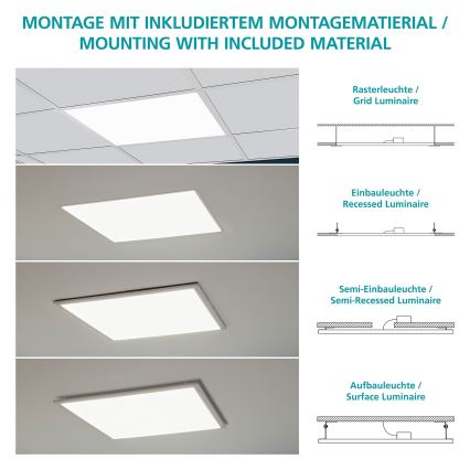 Eglo - Светодиодная потолочная панель LED/16W/230V