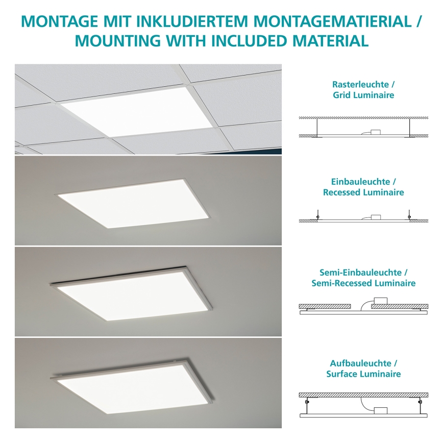 Eglo - Светодиодная потолочная панель LED/16W/230V
