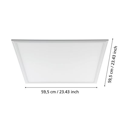 Eglo - Светодиодная потолочная панель LED/40W/230V
