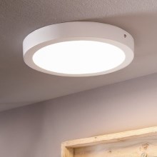 Eglo 96168 - Светодиодный потолочный светильник для ванной комнаты FUEVA 1 LED/22W/230V IP44