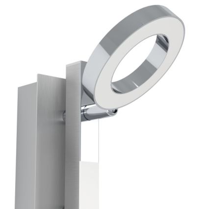 Eglo - Прожектор 1xLED/3,2W + 1xLED/2,2/230V