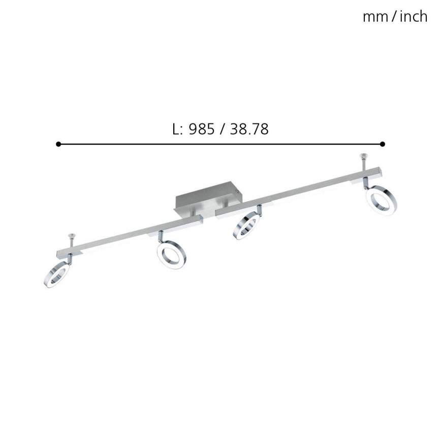 Eglo - Прожектор 4xLED/3,2W + 2xLED/3,3/230V
