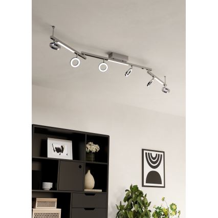 Eglo - Точковий світильник 6xLED/3,2W + 3xLED/3,3/230V