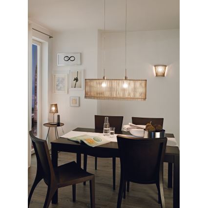 Eglo 96196 - Настільна лампа SENDERO 1xE27/60W/230V