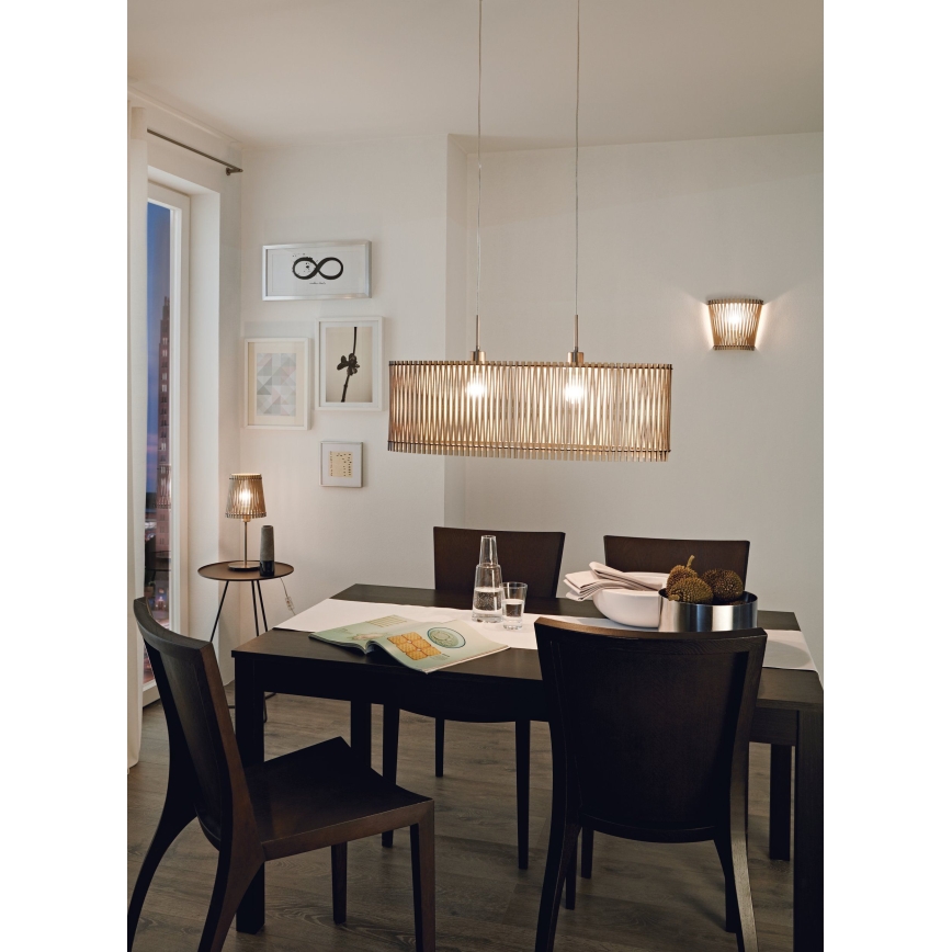 Eglo 96196 - Настольная лампа SENDERO 1xE27/60W/230V