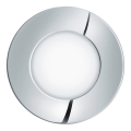 Eglo 96242 - LED встраиваемый потолочный светильник для ванной комнаты FUEVA 1 1x LED/2,7 Вт/230 В IP44 Ø 8,5 см