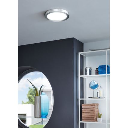 Eglo 96246 - LED-світильник для ванної кімнати FUEVA 1 LED/22W/230V IP44 діаметр 30 см