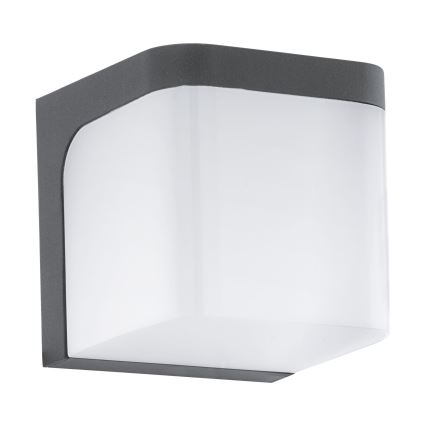 Eglo - Вуличний світлодіодний настінний світильник LED/4,9W/230V IP44