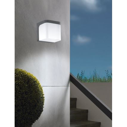 Eglo - Вуличний світлодіодний настінний світильник LED/4,9W/230V IP44