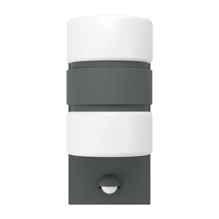 Eglo - Уличный светодиодный настенный светильник с датчиком 2xLED/6W IP44