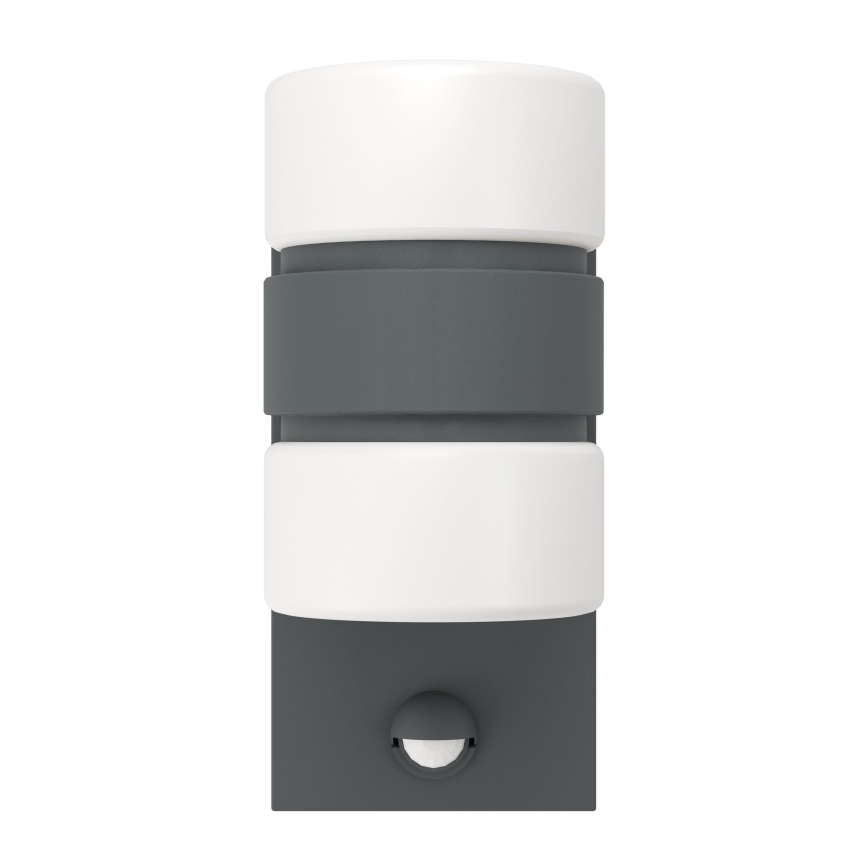 Eglo - Уличный светодиодный настенный светильник с датчиком 2xLED/6W IP44