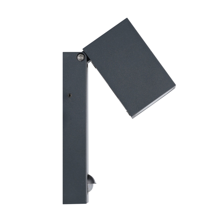 Eglo - Вуличний світлодіодний настінний світильник з датчиком LED/5W/230V IP44
