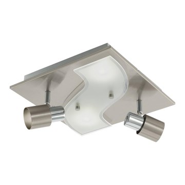 Eglo 96398 - Светодиодный прожектор DIRUS 2xGU10/3,3W+2xLED/3,3W