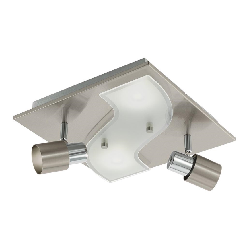 Eglo 96398 - Світлодіодний прожектор DIRUS 2xGU10/3,3W+2xLED/3,3W