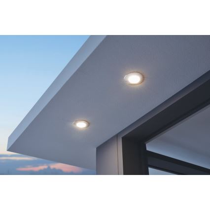 Eglo - Светодиодный уличный встроенный светильник LED/4,9W IP44