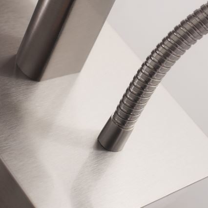 Eglo - Гнучкий світильник LED 1xE27/40W+LED/3,8W білий