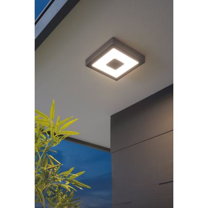 Eglo - Уличный светодиодный потолочный светильник LED/16,5W/230V IP44