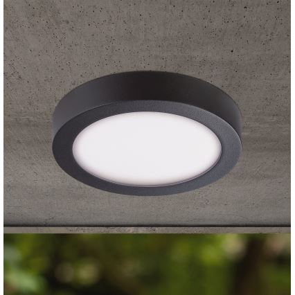 Eglo - Вуличний світлодіодний стельовий світильник LED/16,5W/230V IP44