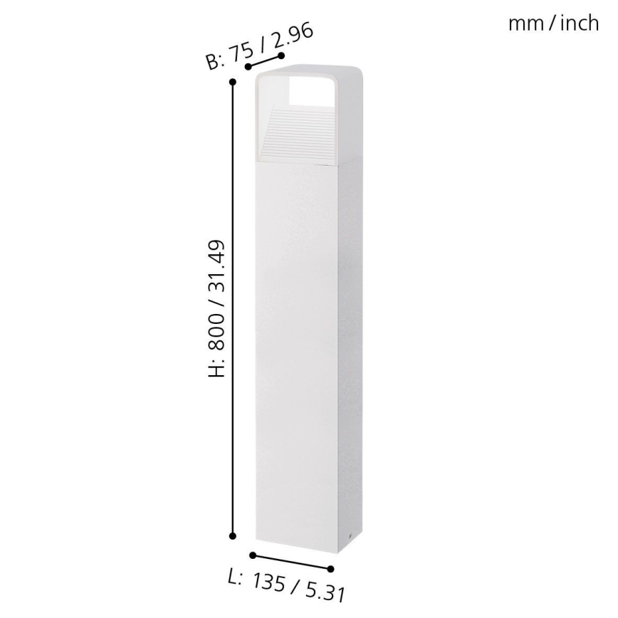 Eglo 96499 - Светодиодная уличная лампа DONINNI 1xLED/5W/230V IP44