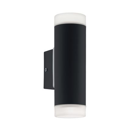 Eglo - Вуличний світлодіодний настінний світильник 2xGU10/5W IP44