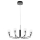 Eglo 96514 - Підвісний LED світильник з регулюванням яскравості NOVENTA 1 8xLED/3,3W/230V чорний