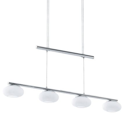 Eglo - Світлодіодна підвісна люстра з регулюванням яскравості 4xLED/4,5W/230V