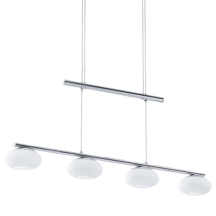 Eglo - Світлодіодна підвісна люстра з регулюванням яскравості 4xLED/4,5W/230V