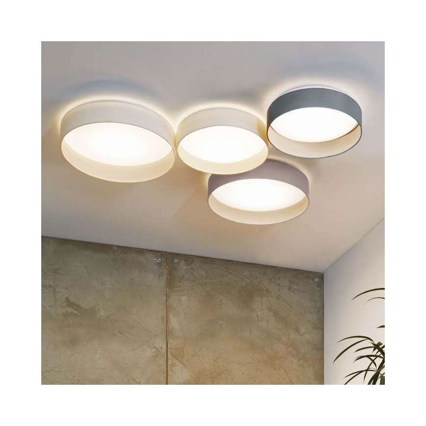 Eglo - Светодиодный потолочный светильник с регулированием яркости 1xLED/18W/230V