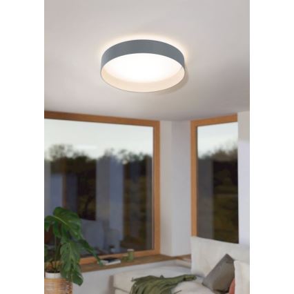 Eglo - Светодиодный потолочный светильник с регулированием яркости 1xLED/18W/230V