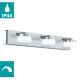 Eglo - Светодиодный настенный светильник для ванной комнаты с регулированием яркости 3xLED/7,2W/ IP44
