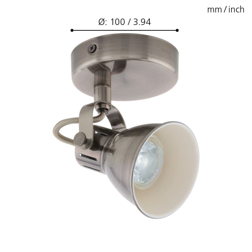 Eglo - Світлодіодний прожектор 1xGU10/3,3W/230V