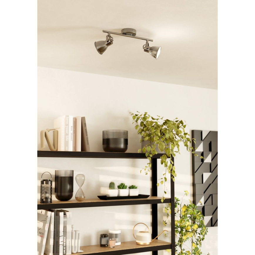 Eglo 96553 - Светодиодный прожектор SERAS 2xGU10/3,3W/230V