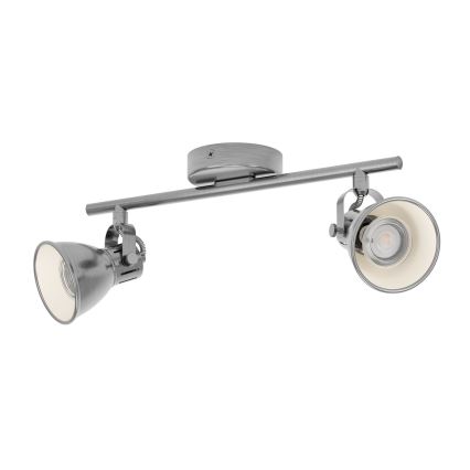 Eglo 96553 - Світлодіодний прожектор SERAS 2xGU10/3,3W/230V